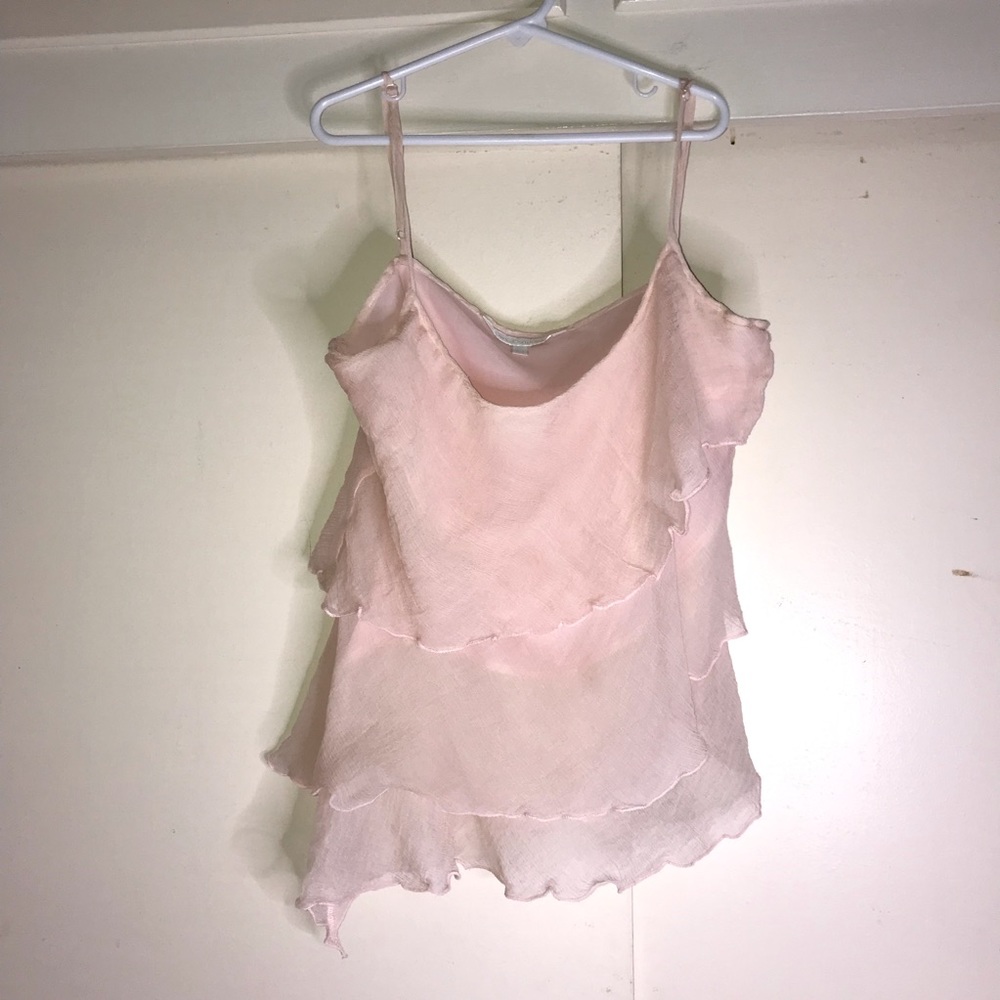 Guess Collection tops cami tank size medium color pink